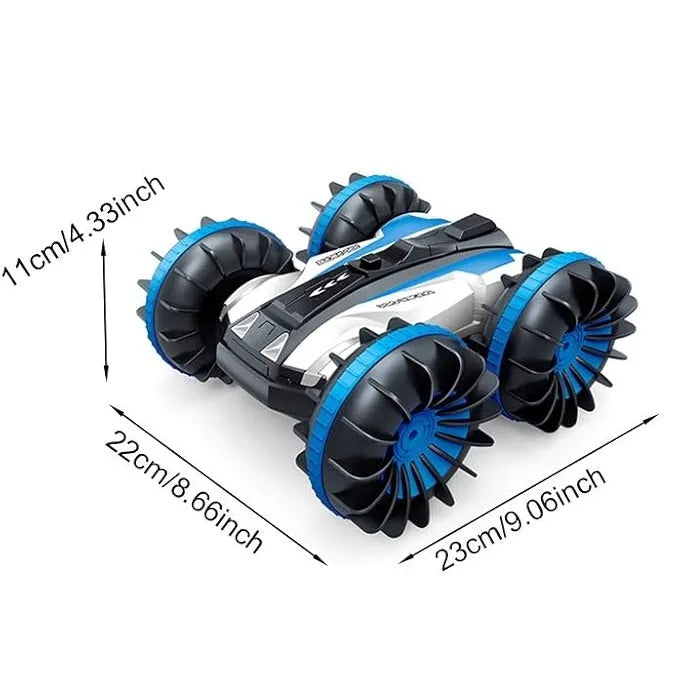 Atfaluna Amphibious 4WD Stunt Car – Remote Control Off-Road Toy for Kids