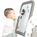 Atfaluna 3-in-1 Kids Table & Chair Set with Drawing Board