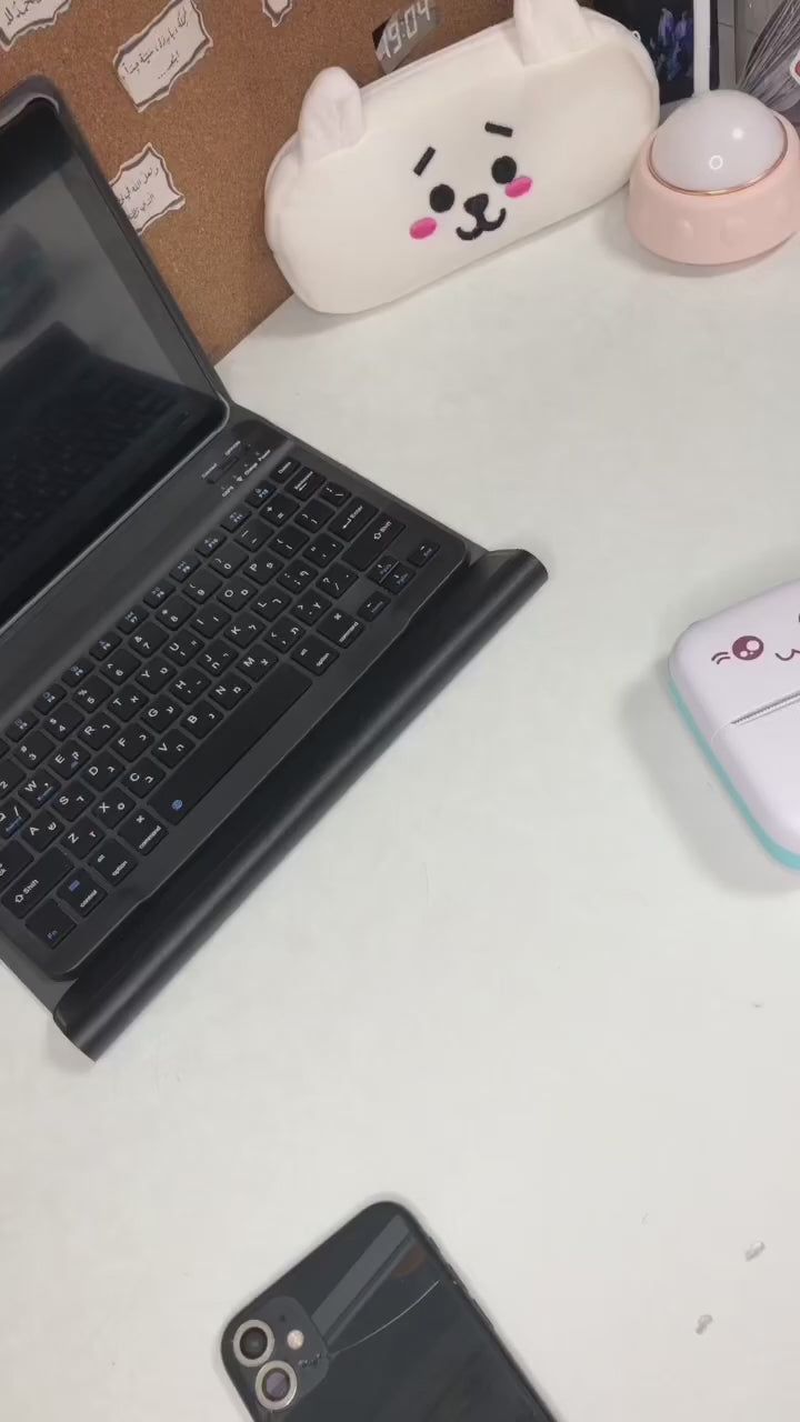 Atfaluna Portable Mini Thermal Printer – Wireless Pocket Photo & Label Printer for Study, Work & Crafts